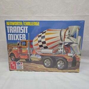 New in box Sealed AMT Kenworth Challenge Transit Mixer 1/25 Scale Model Kit